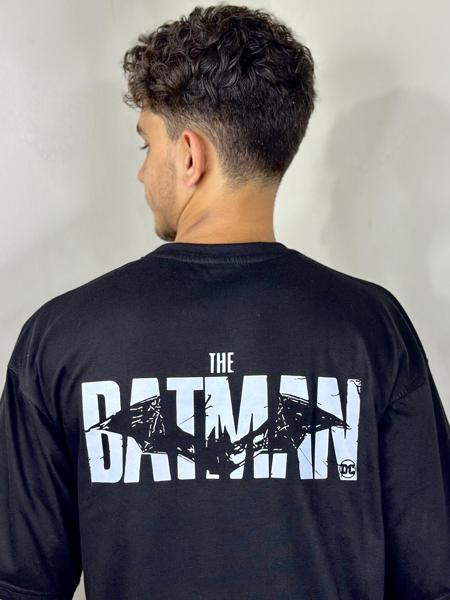 Only Akhirah — The Batman Oversized Drop Shoulder T-Shirt (Unisex | Black)