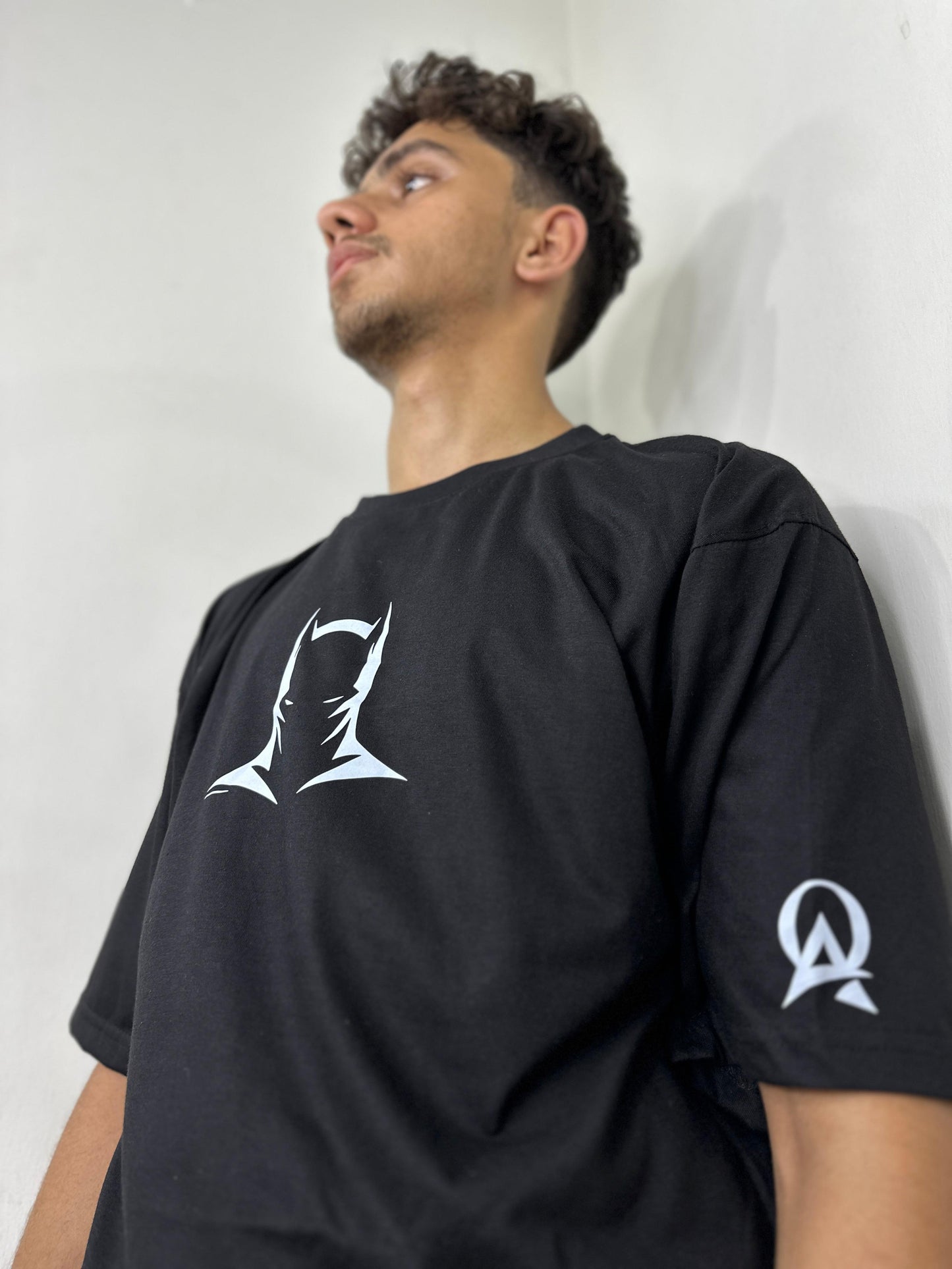 Only Akhirah — The Batman Oversized Drop Shoulder T-Shirt (Unisex | Black)