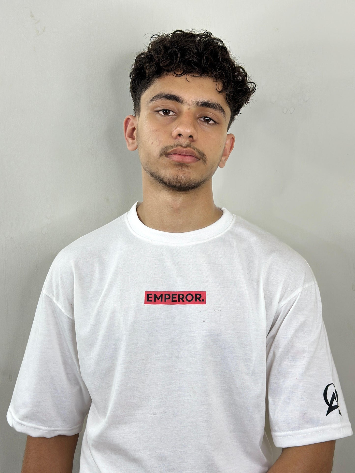 ⚔️ Only Akhirah — Katana Code Oversized Graphic T-Shirt (Unisex | White)