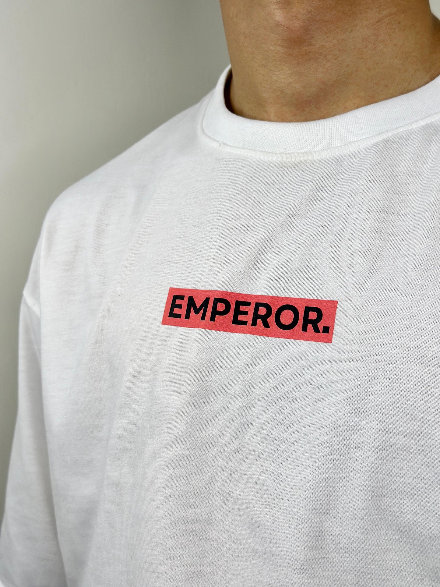 ⚔️ Only Akhirah — Katana Code Oversized Graphic T-Shirt (Unisex | White)